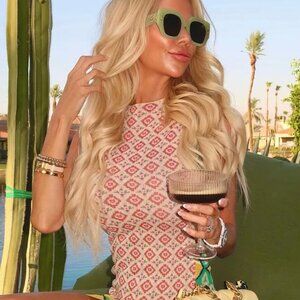 Loewe green acetate sunglasses